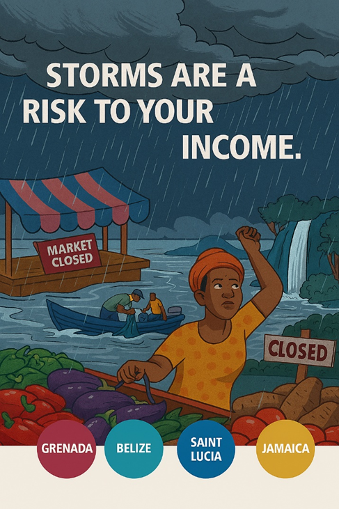Storms are a Risk to your Income